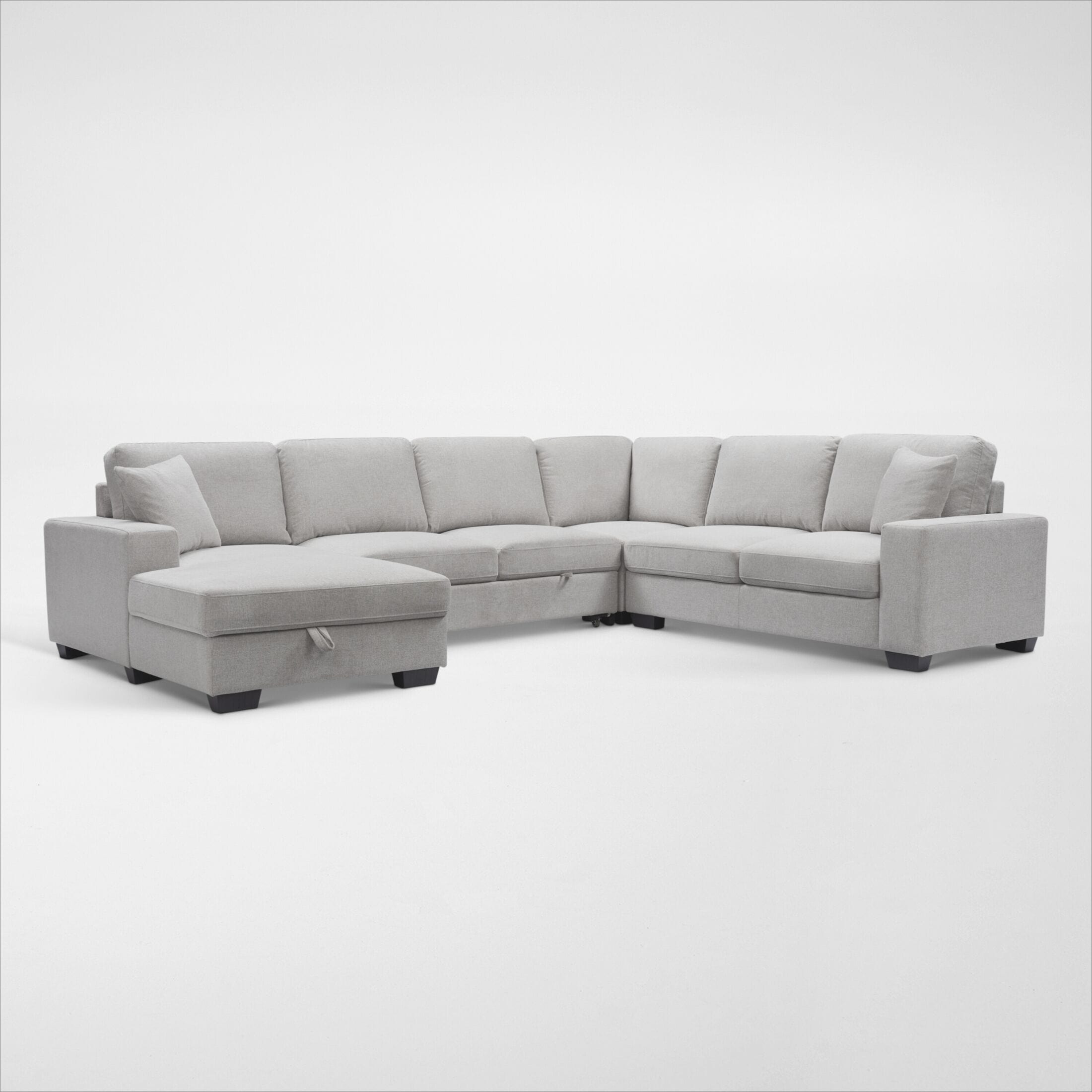 Milo 3-Piece Media Sleeper Sectional | American Signature