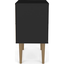 webb bedroom black nightstand   