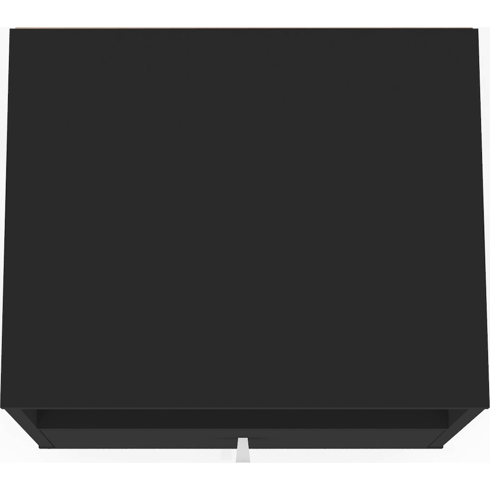 webb bedroom black nightstand   