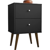 webb bedroom black nightstand   