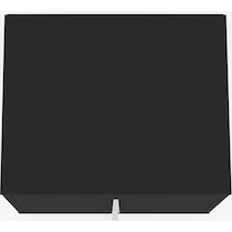 webb bedroom black nightstand   