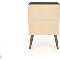 webb bedroom black nightstand   
