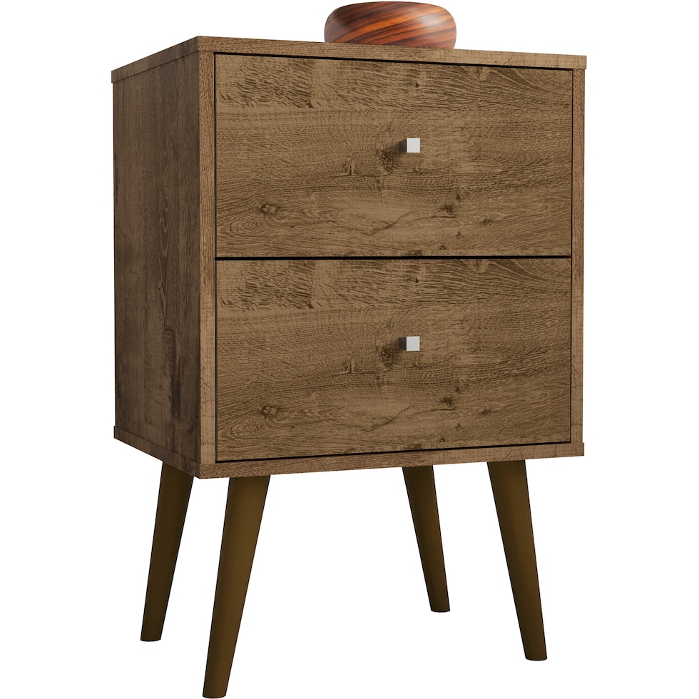 webb bedroom dark brown nightstand   