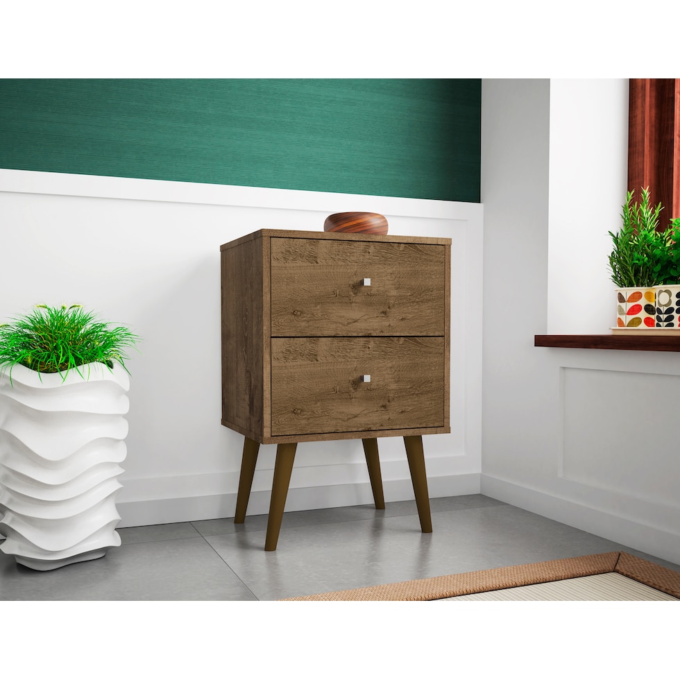 webb bedroom dark brown nightstand   
