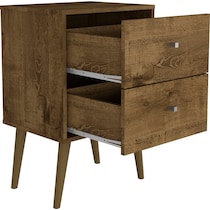 webb bedroom dark brown nightstand   