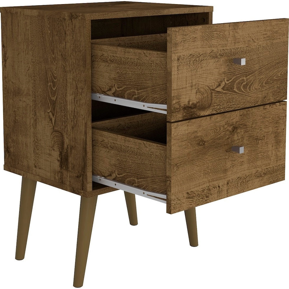 webb bedroom dark brown nightstand   