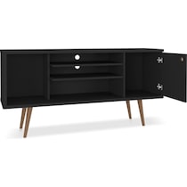 webb black tv stand   