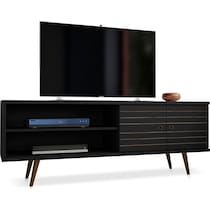 webb black tv stand   