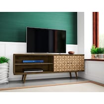 webb brown d print tv stand   
