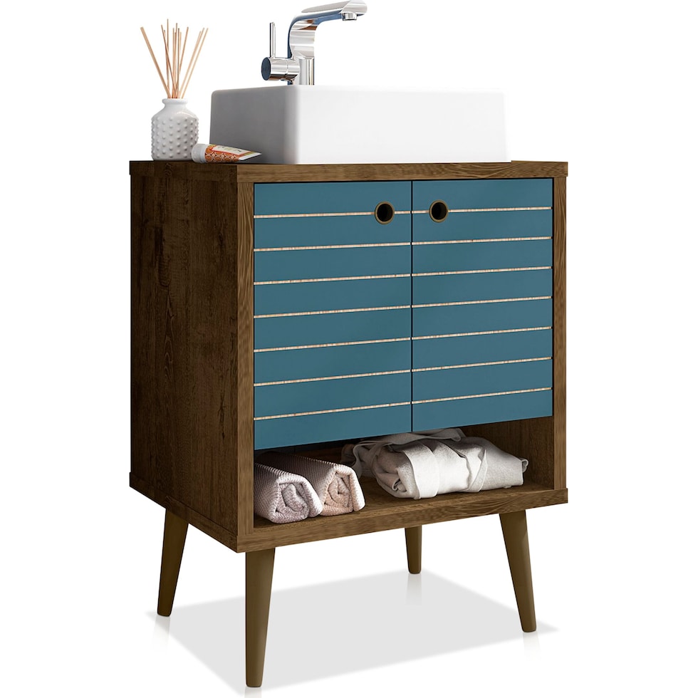 webb brown aqua bathroom vanity   