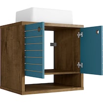 webb brown aqua bathroom vanity   