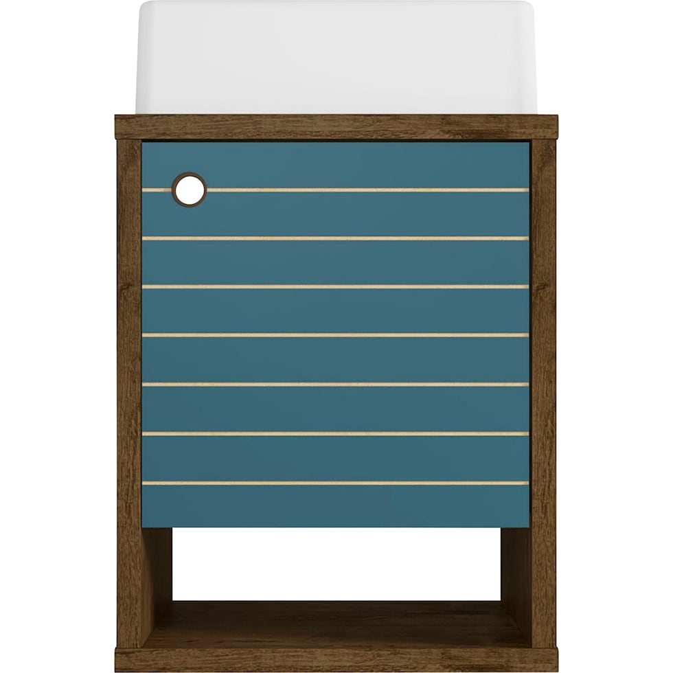 webb brown aqua bathroom vanity   
