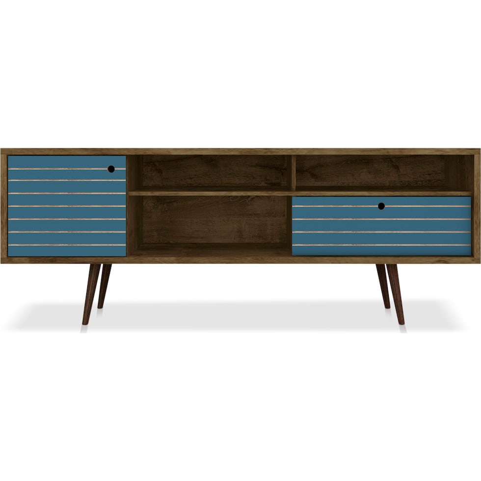 webb brown aqua tv stand   