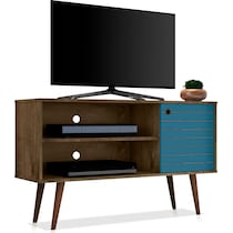 webb brown aqua tv stand   
