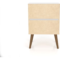 webb brown yellow nightstand   