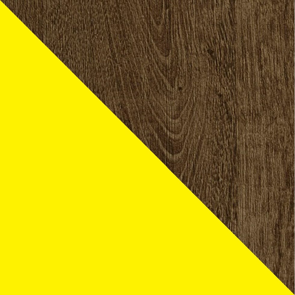 webb brown yellow nightstand   