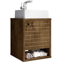 webb dark brown bathroom vanity   