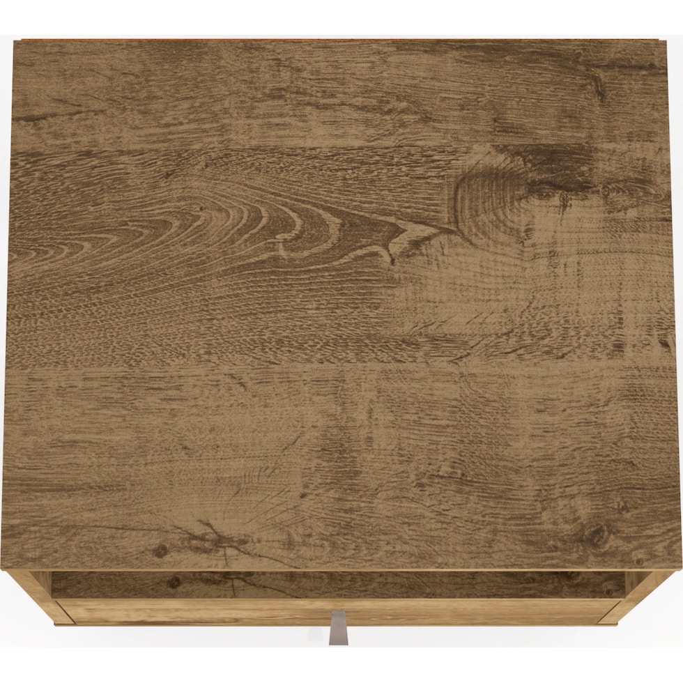 webb dark brown nightstand   