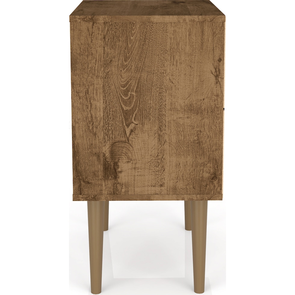 webb dark brown nightstand   