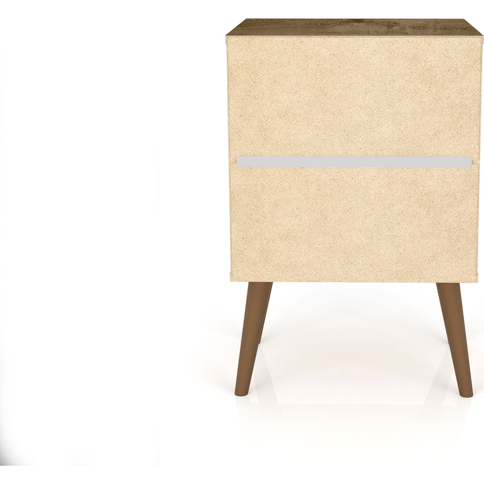 webb dark brown nightstand   