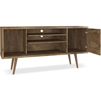 webb dark brown tv stand   
