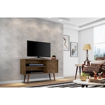 webb dark brown tv stand   