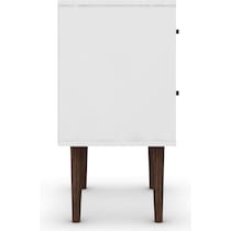webb white nightstand   