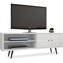 webb white tv stand   