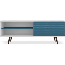 webb white tv stand   
