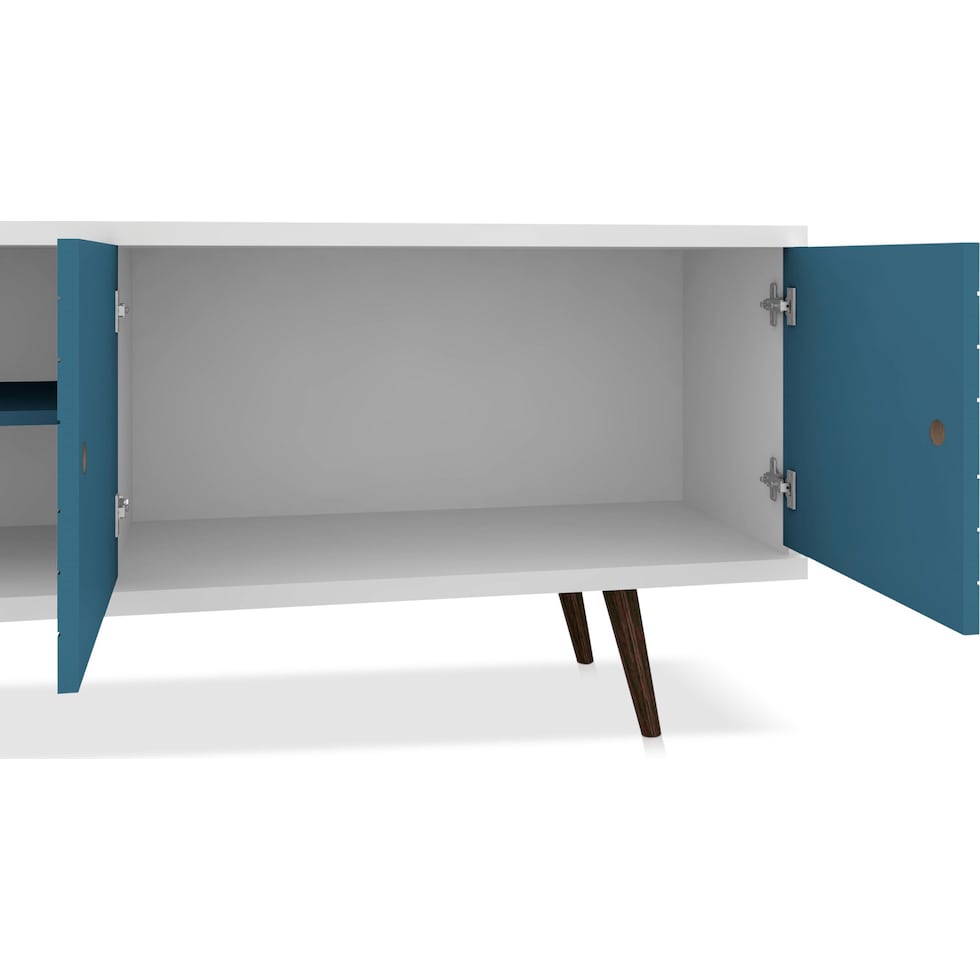 webb white tv stand   