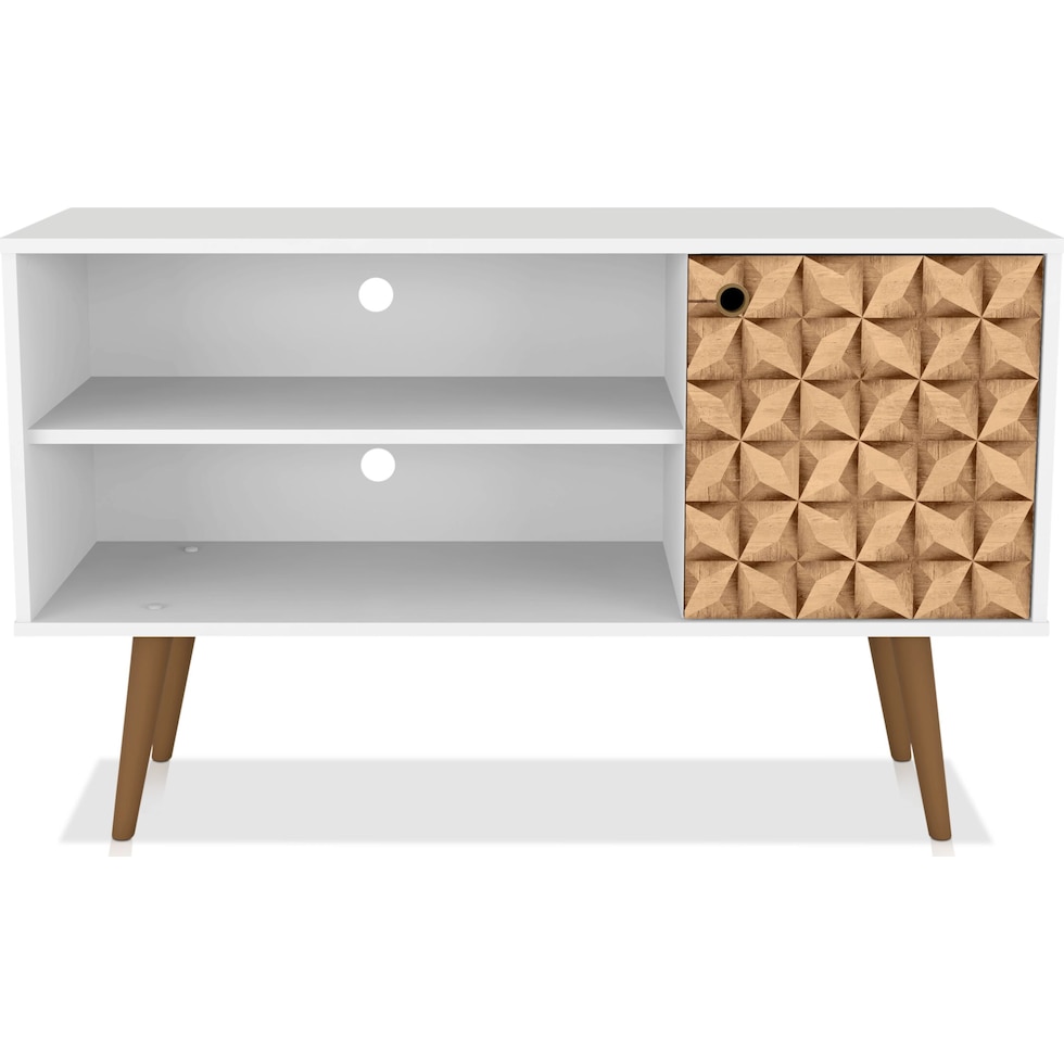 webb white tv stand   