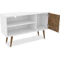webb white tv stand   