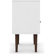 webb white yellow nightstand   
