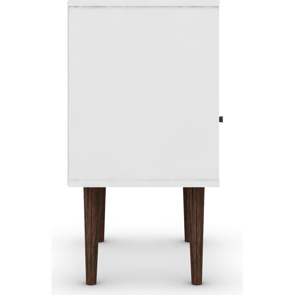 webb white yellow nightstand   