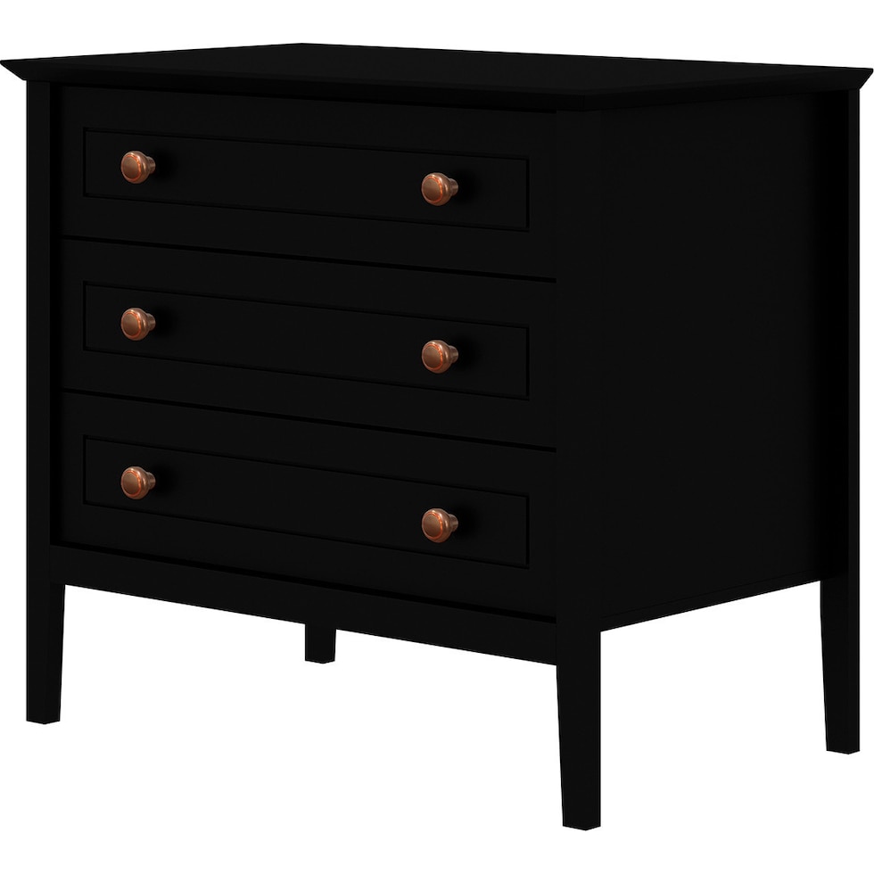 wedelia black dresser   