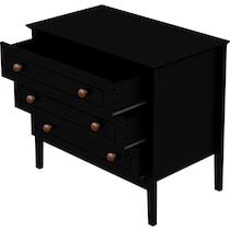 wedelia black dresser   