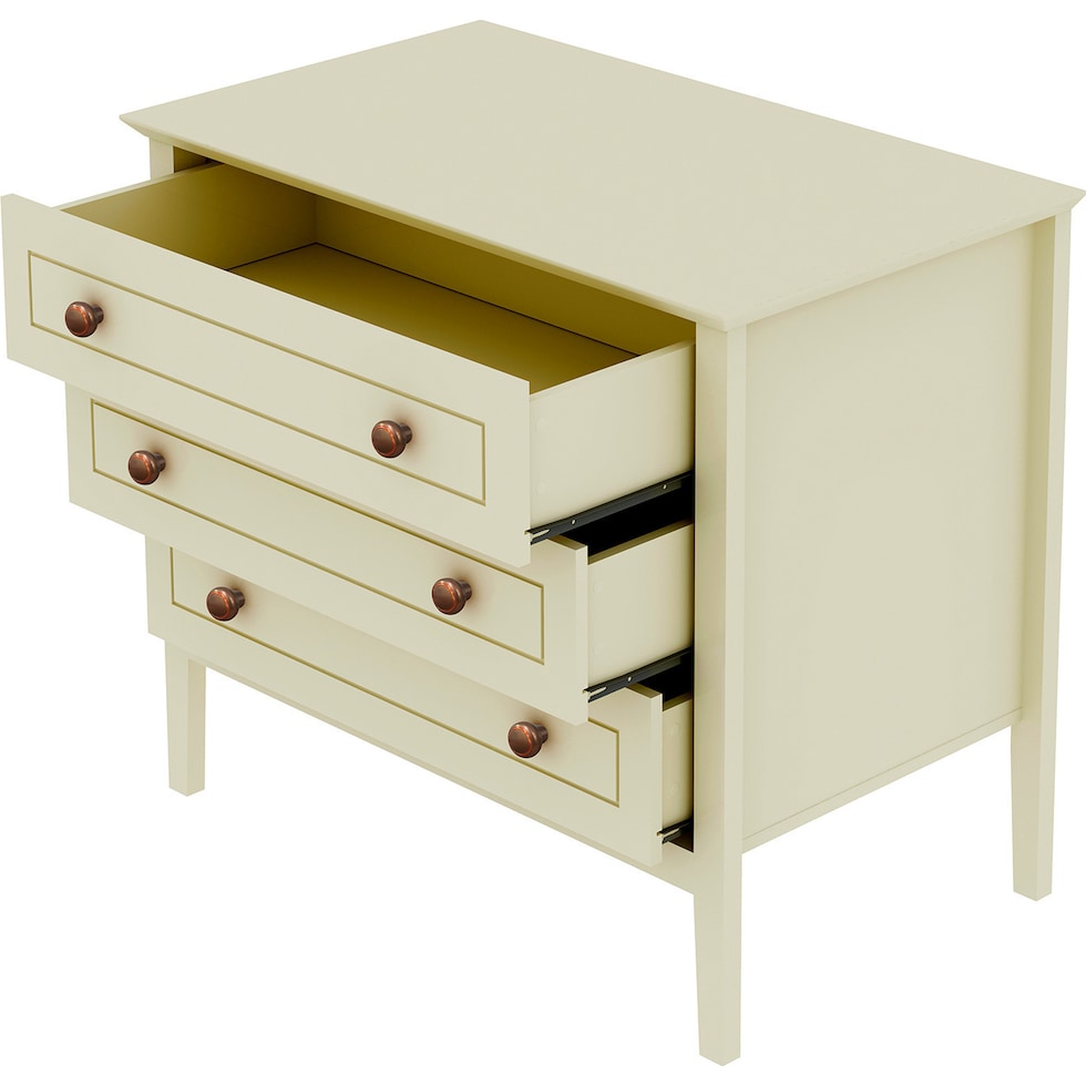 wedelia white dresser   