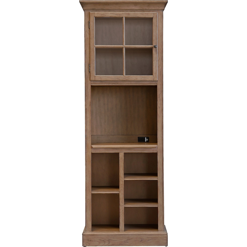 wednesday light brown cabinet   