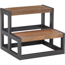 wellgate gray bed steps   