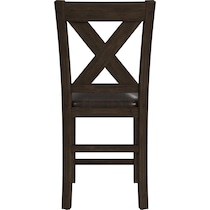 werner dark brown counter height stool   