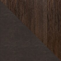 werner dark brown dining chair   