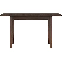 werner dark brown dining table   