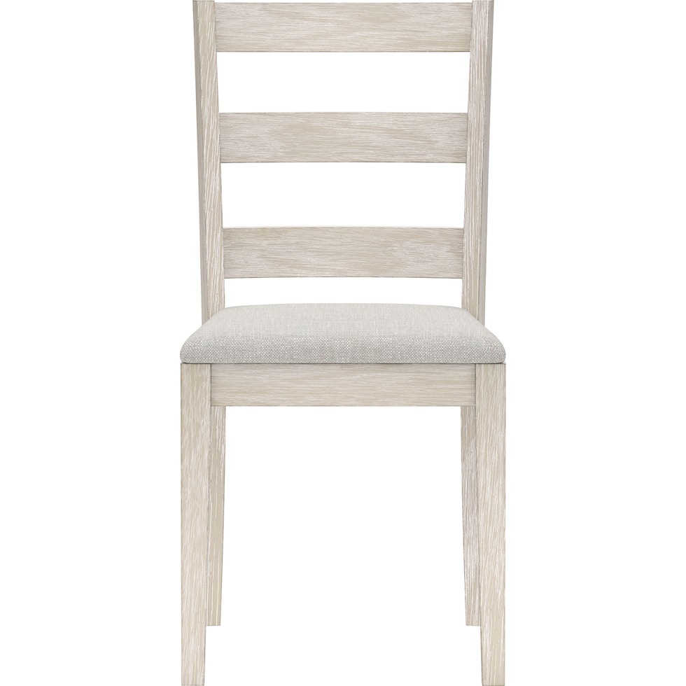 werner white dining chair   