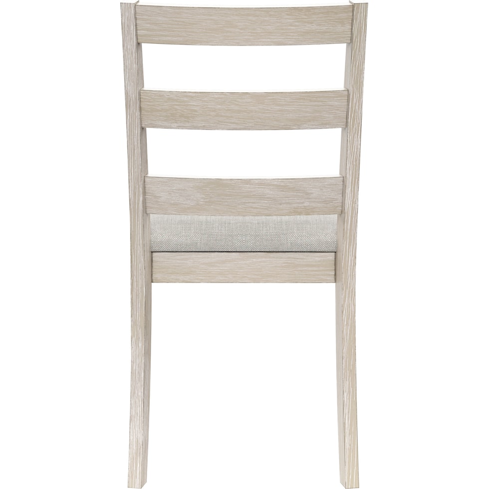 werner white dining chair   