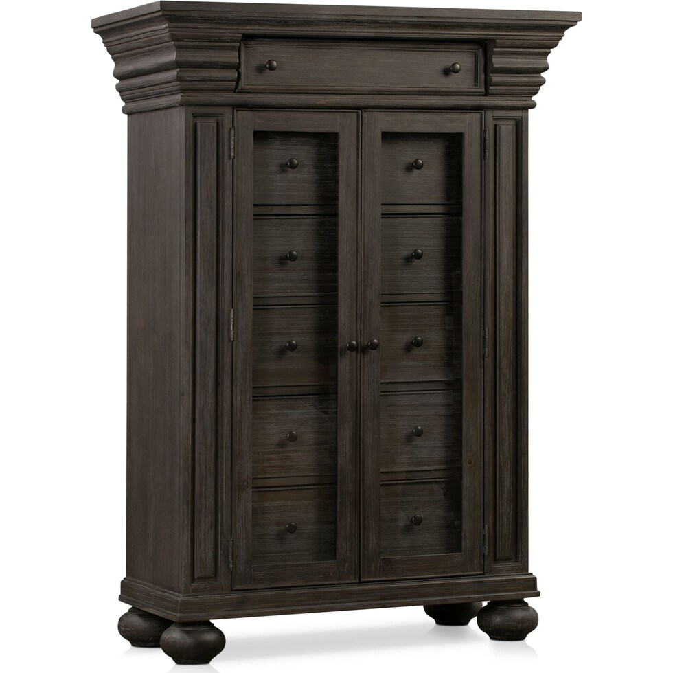 wesley dark brown gentleman's chest   
