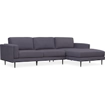 West End 2 Piece Sectional With Chaise American Signature Furniture