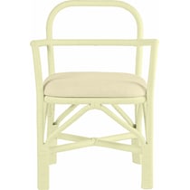 westerly white outdoor dining chair   