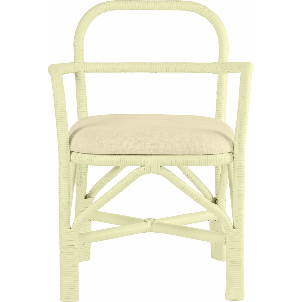 westerly white outdoor dining chair   
