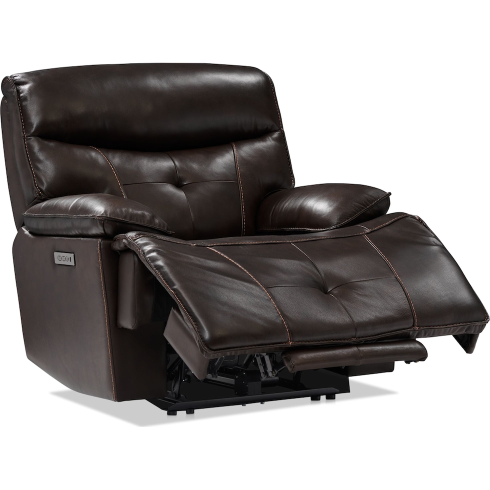 westgate dark brown recliner   