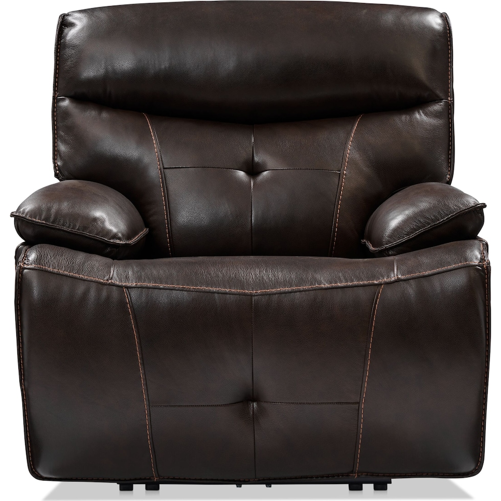 westgate dark brown recliner   